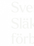Sveriges Släktforskarförbund logotyp, vit (png-format)
