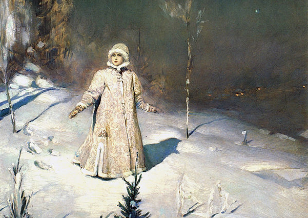 Snöflickan, målning från 1899 av Viktor Vasnetsov.