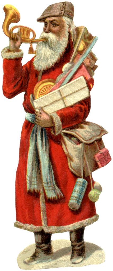 Victorian Santa Image