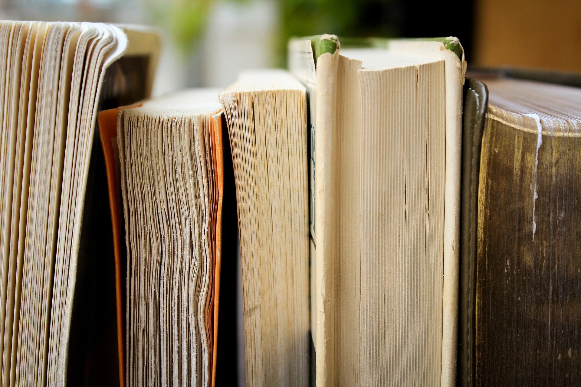 Gamla böcker. Foto: Pixabay.