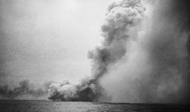 Destruction of HMS Queen Mary
