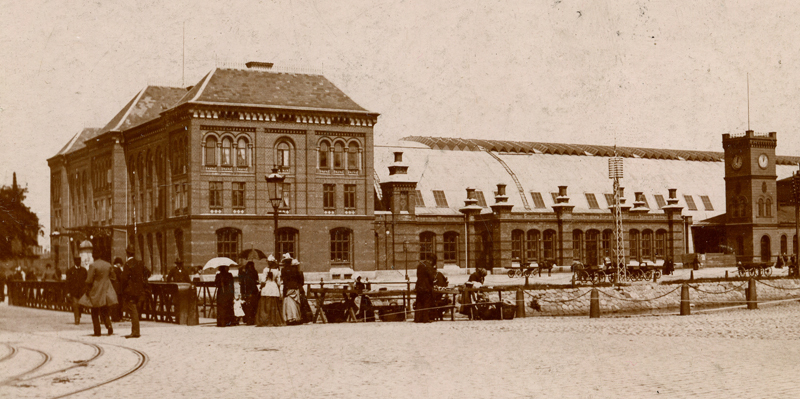Malmo station 1890 tal