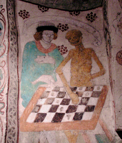 doden spelar schack