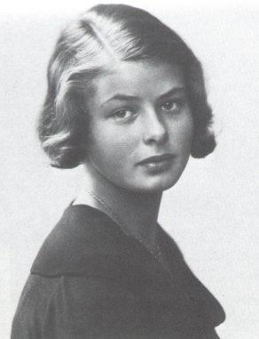 Ingrid Bergman at age 14