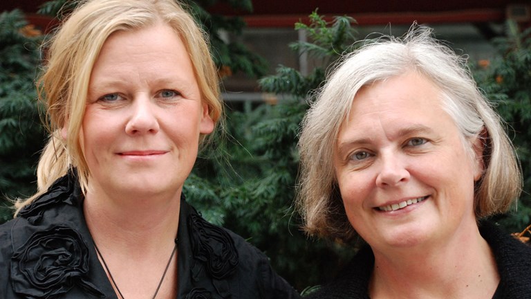 Gunilla Nordlund och ­Elisabeth Renström. Foto: Sveriges Radio