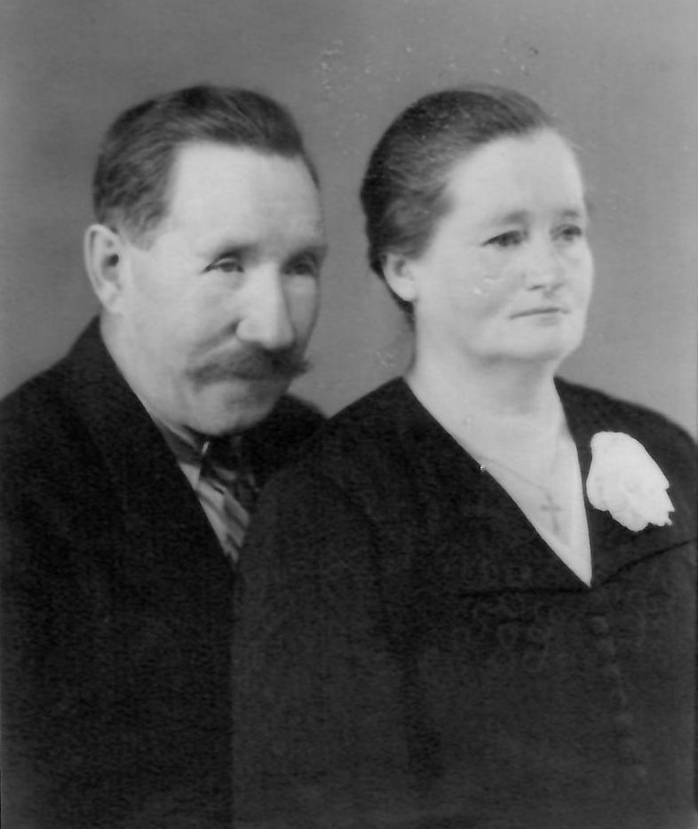 Johan Anton Nilsson och hans hustru Hulda född Gustafsson