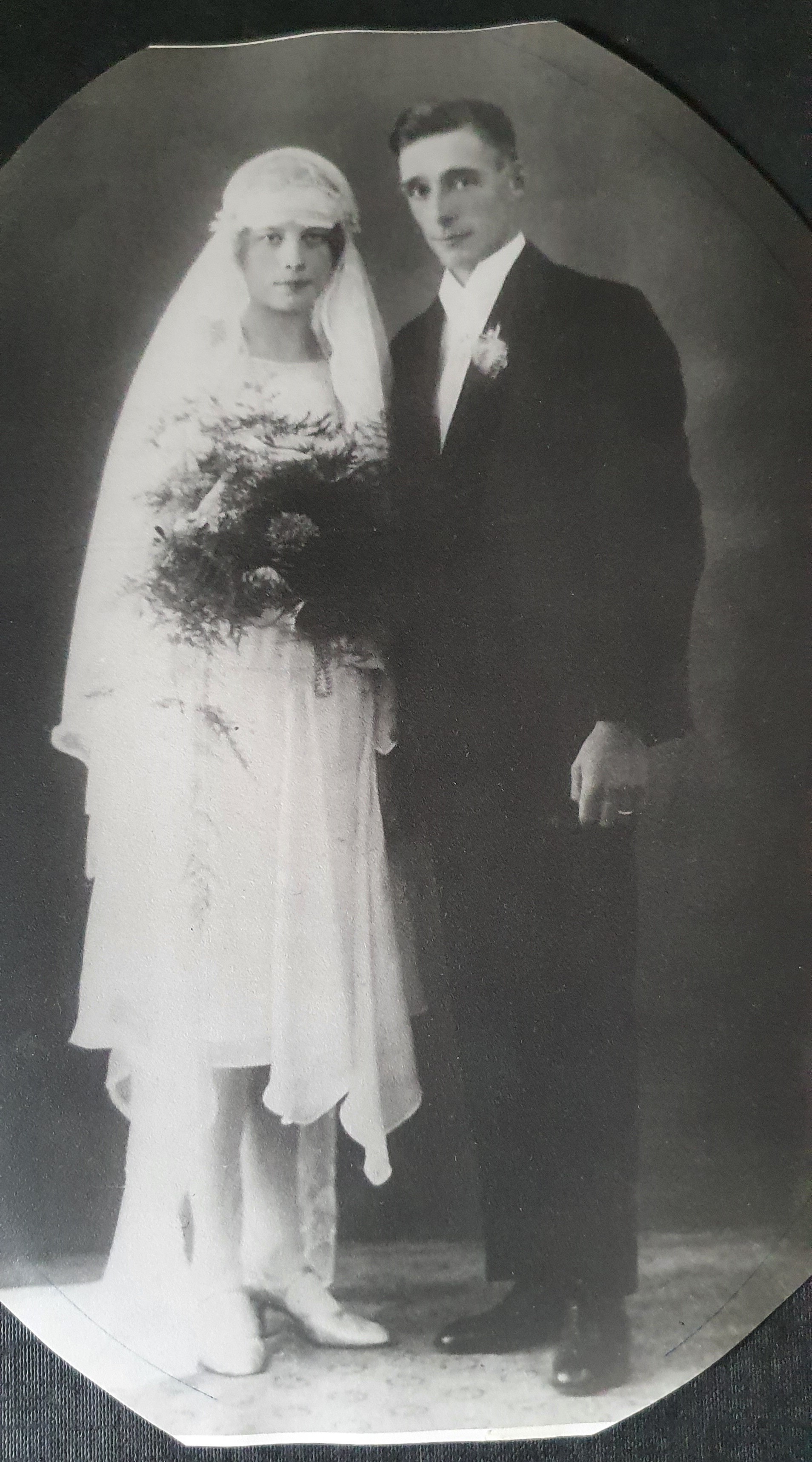 Karl Edvard Lundgren med hustru Aina född Lundkvist Gråberg