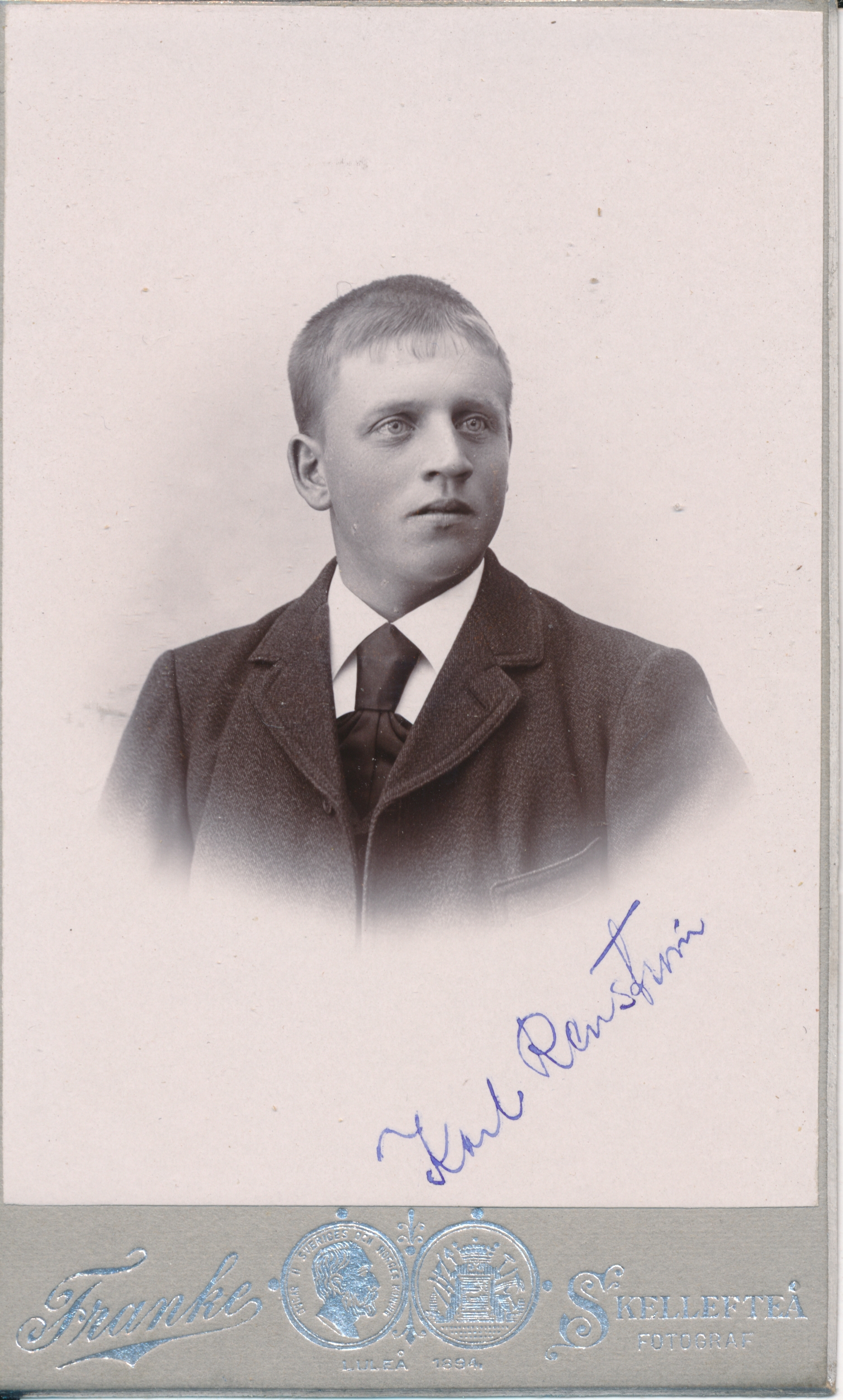 Karl Renström Östra Falmark f. 1877 03 22. 2015 001 041